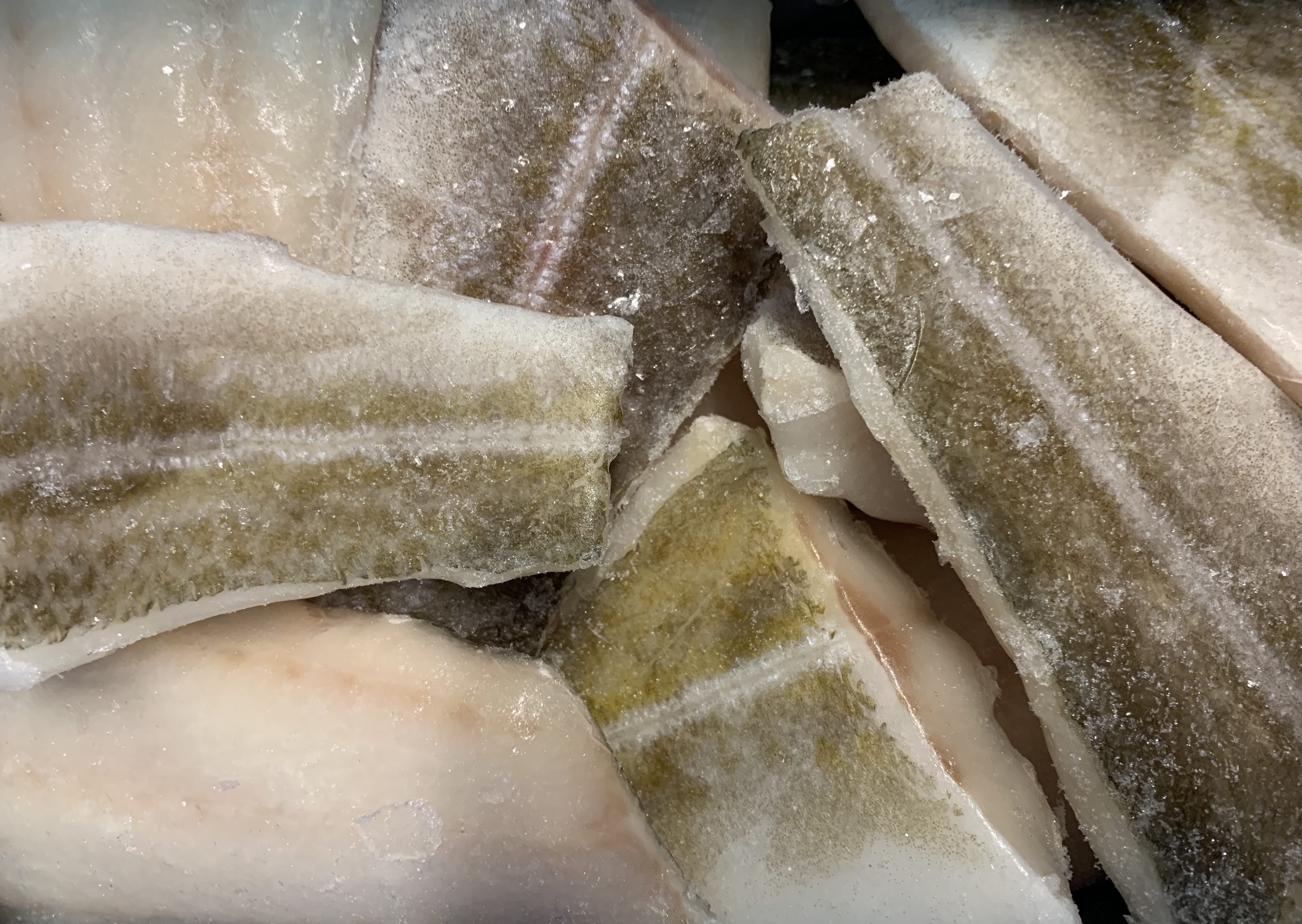 Léttsaltaðir þorskbitar 